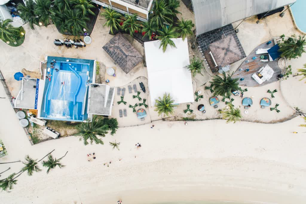villa drone